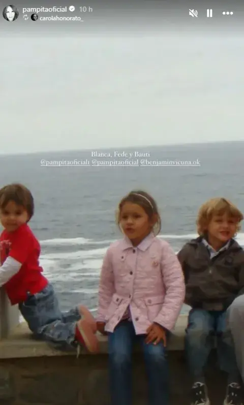 Captura de story de Pampita donde recordó el aniversario de la muerte de Blanquita. Captura de story de Pampita donde recordó el aniversario de la muerte de Blanquita.