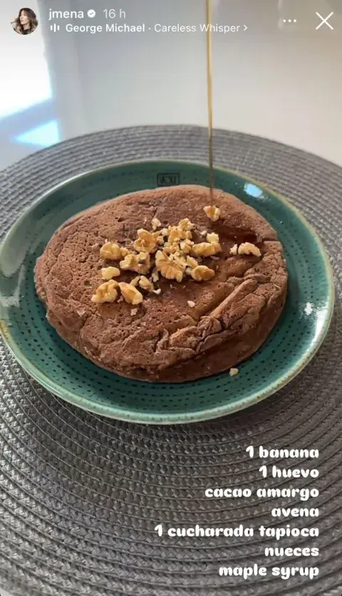 Jimena Barón compartió una receta de pancakes de banana y avena. Jimena Barón compartió una receta de pancakes de banana y avena.