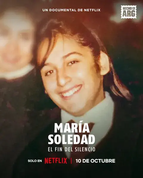 Póster de María Soledad El fin del silencio. Póster de María Soledad El fin del silencio.