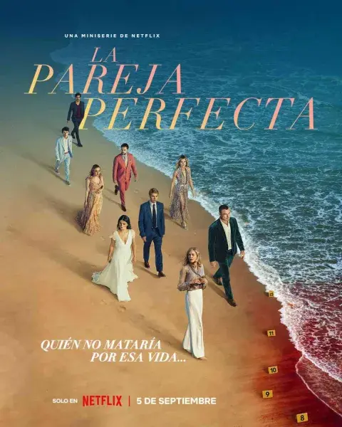 Póster de La pareja perfecta, serie de Netflix Póster de La pareja perfecta, serie de Netflix