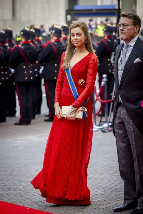 Foto de La princesa Alexia de Holanda en el Día del Príncipe 2024. Foto de La princesa Alexia de Holanda en el Día del Príncipe 2024.