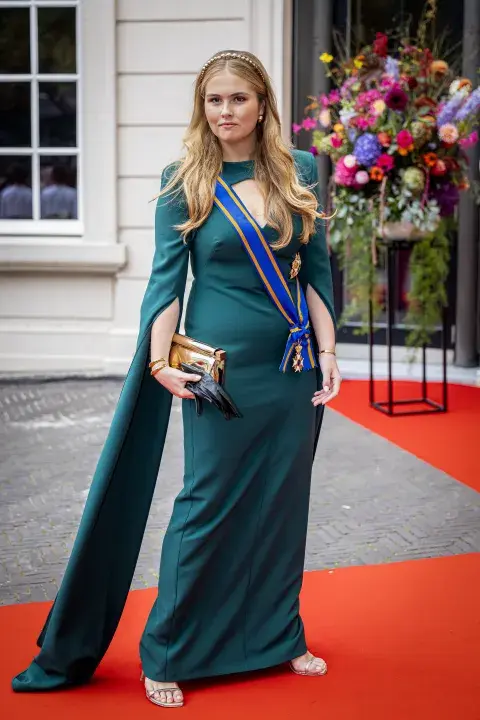 Foto de La princesa Amalia de Holanda en el Día del Príncipe 2024. Foto de La princesa Amalia de Holanda en el Día del Príncipe 2024.