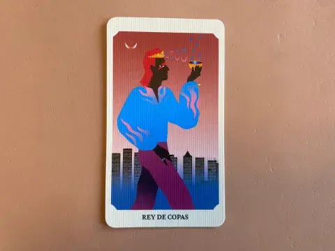 Carta de tarot Rey de copas Carta de tarot Rey de copas