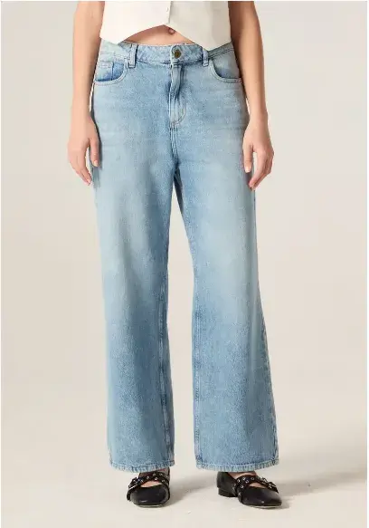 Jean loose azul claro Jean loose azul claro
