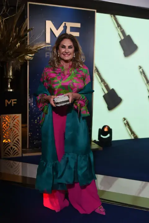 Silvia Fernández Barrio en la alfombra roja de los Martín Fierro 2024. Silvia Fernández Barrio en la alfombra roja de los Martín Fierro 2024.