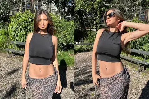 El look animal print de China suárez anticipa las nuevas tendencias El look animal print de China suárez anticipa las nuevas tendencias