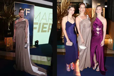 La modelo dijo presente acompañada por sus dos hijas. De gala y con estilismos increíbles, se robaron todas las miradas La modelo dijo presente acompañada por sus dos hijas. De gala y con estilismos increíbles, se robaron todas las miradas