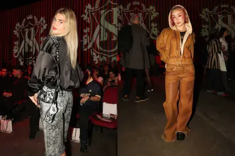 Marta Fort y Tuli Acosta apostaron por looks descontracturados Marta Fort y Tuli Acosta apostaron por looks descontracturados