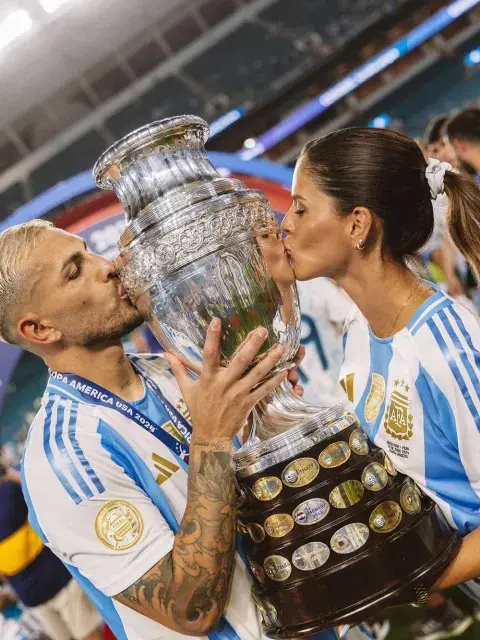 Leandro Paredes y Cami Galante esperan su tercer hijo Leandro Paredes y Cami Galante esperan su tercer hijo