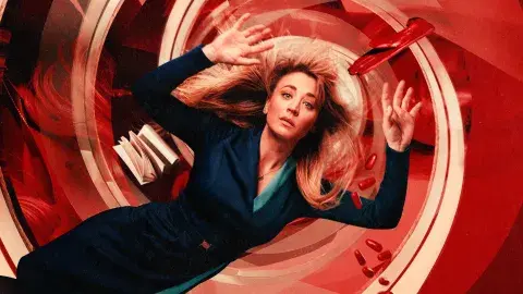 Imagen de la serie The Flight Attendant. Imagen de la serie The Flight Attendant.