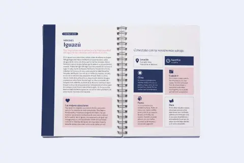 Foto de una página interna de la agenda de Ohlalá! Foto de una página interna de la agenda de Ohlalá!