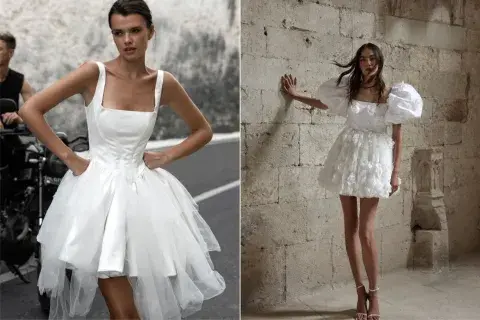 Mujeres vestidas de novias Mujeres vestidas de novias