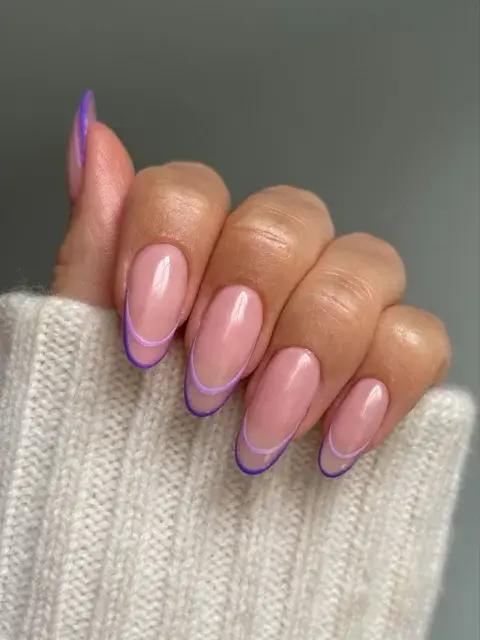 diseño de uñas francesitas doble diseño de uñas francesitas doble
