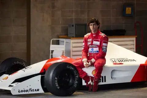 Foto de la serie Ayrton Senna en Netflix. Foto de la serie Ayrton Senna en Netflix.