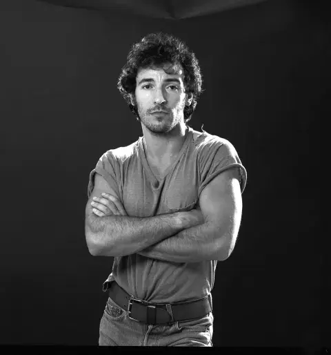 Imagen del músico Bruce Springsteen en 1984. Imagen del músico Bruce Springsteen en 1984.