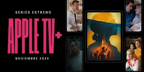 Foto de calendario de series estreno en Apple TV+ en noviembre de 2024. Foto de calendario de series estreno en Apple TV+ en noviembre de 2024.