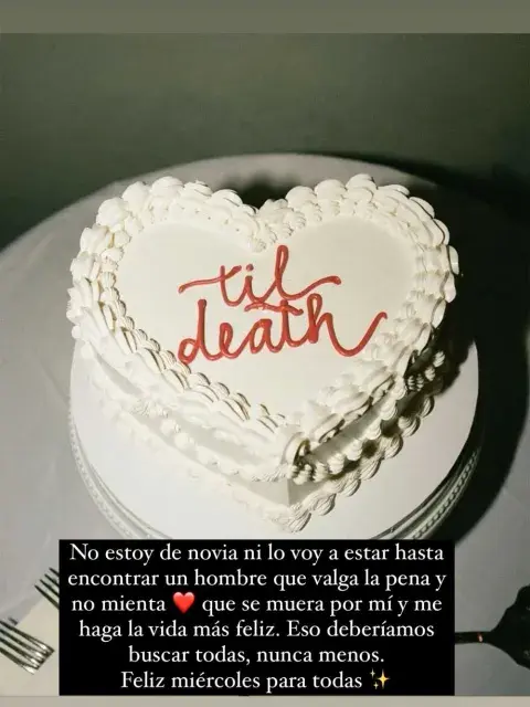La historia que compartió la China Suárez en su Instagram La historia que compartió la China Suárez en su Instagram