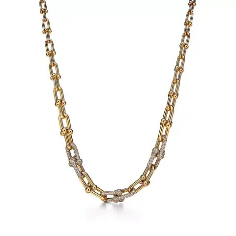Foto del collar Tiffany & Co. que usó Antonela Roccuzzo. Foto del collar Tiffany & Co. que usó Antonela Roccuzzo.