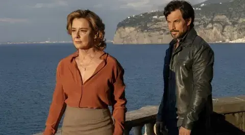 Gabriella y Elia, los protagonistas de Engaño. Gabriella y Elia, los protagonistas de Engaño.