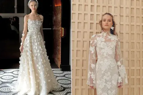 Mujeres vestidas de novias Mujeres vestidas de novias