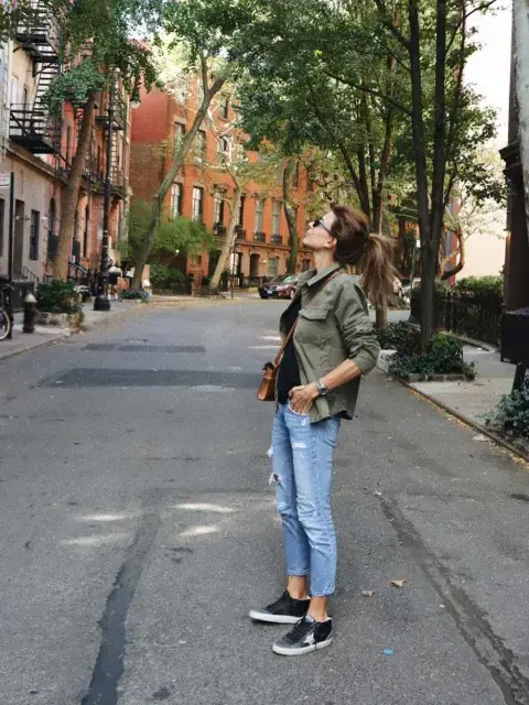 Juliana Awada durante su viaje a Nueva York. Juliana Awada durante su viaje a Nueva York.