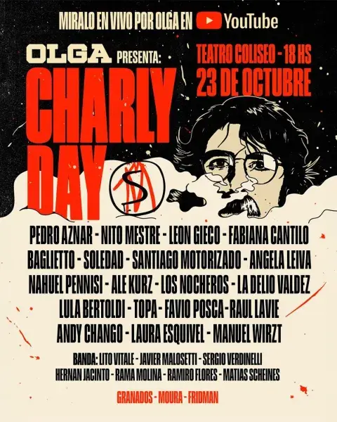 Poster del Charly Day. Poster del Charly Day.