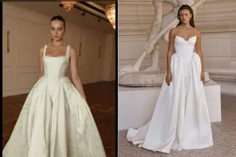 Mujeres vestidas de novias Mujeres vestidas de novias