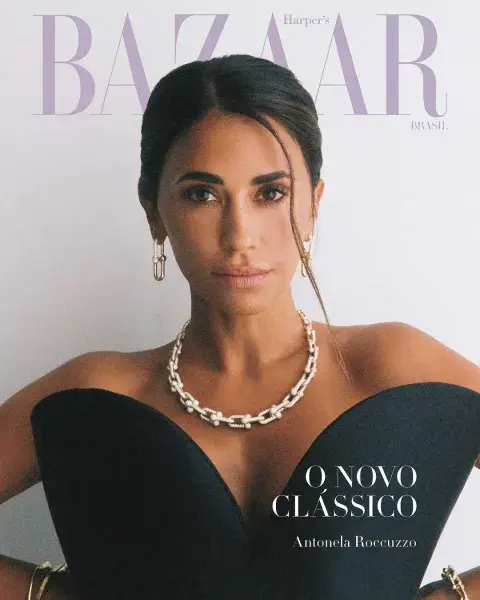 Antonela luce elegante y muy distinguida en la tapa. Antonela luce elegante y muy distinguida en la tapa.