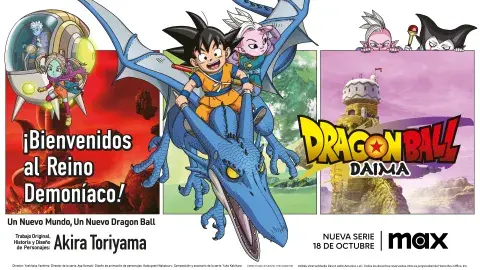 Se estrena Dragon Ball Daima: ¿cuándo llega a Max la nueva serie de anime de la franquicia? Se estrena Dragon Ball Daima: ¿cuándo llega a Max la nueva serie de anime de la franquicia?