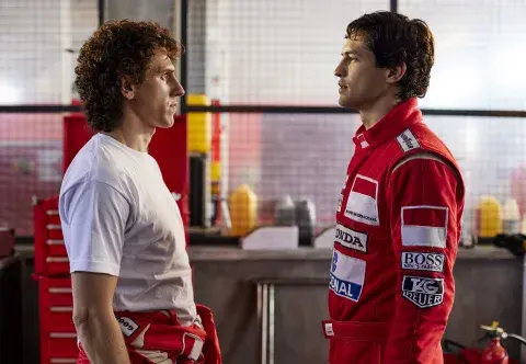 Foto de Senna, la serie de Netflix. Foto de Senna, la serie de Netflix.