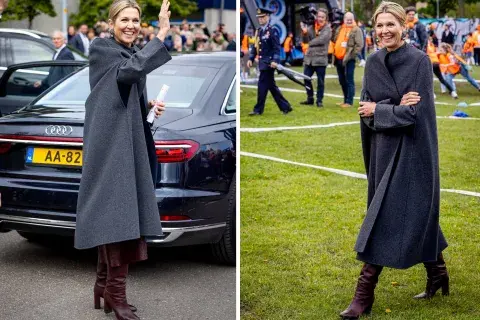 Maxima Zorreguieta con sus botas clásicas Maxima Zorreguieta con sus botas clásicas