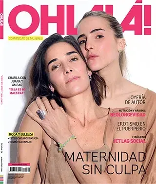 Tapa de octubre de revista OHLALA! con Ambar de Benedictis y Juana viale Tapa de octubre de revista OHLALA! con Ambar de Benedictis y Juana viale