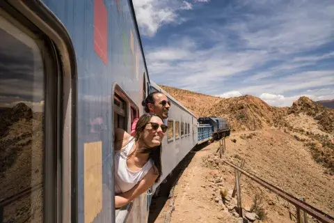 Tren de las nubes, en Salta. Tren de las nubes, en Salta.
