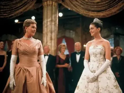 Un fragmento de la película "El diario de la princesa" de Disney Un fragmento de la película "El diario de la princesa" de Disney