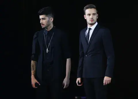 Foto de Zayn Malik y Liam Payne en 2013. Foto de Zayn Malik y Liam Payne en 2013.