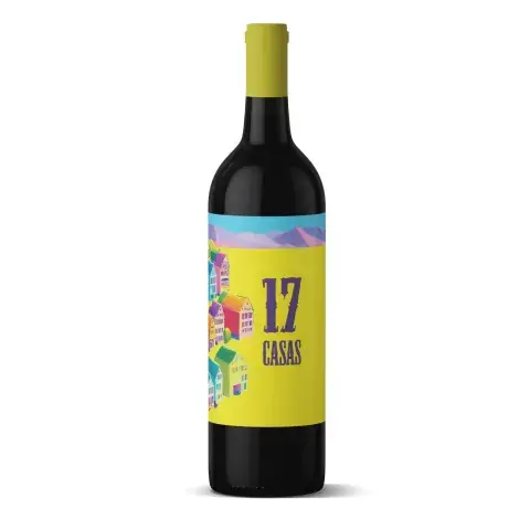 17 casas, el segundo vino de Flor y Tomás. 17 casas, el segundo vino de Flor y Tomás.