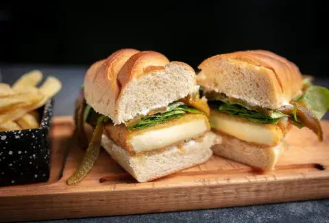 Sándwich veggie para probar. Sándwich veggie para probar.