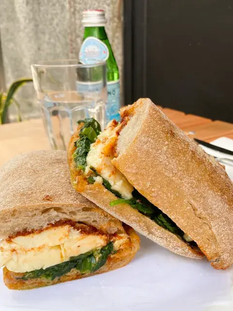 Sándwich veggie para probar. Sándwich veggie para probar.