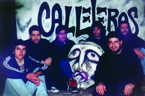 Foto de la banda Callejeros. Foto de la banda Callejeros.
