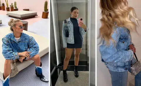 Campera de denim Campera de denim