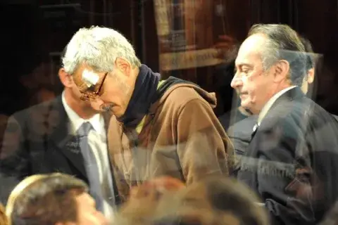 Omar Chabán, en la audiencia del veredicto. Omar Chabán, en la audiencia del veredicto.