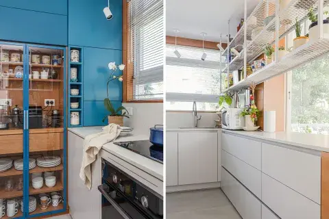 Se instalaron paños de cortinas roller con black out color tiza, que protegen la intimidad sin bloquear por completo los rayos del sol. Se instalaron paños de cortinas roller con black out color tiza, que protegen la intimidad sin bloquear por completo los rayos del sol.