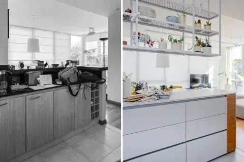 Vajillero de MDF con laqueado mate y dos hojas vidriadas. Con MDF enchapado en guindo con laca poliuretánica mate se hizo su interior, y refrescaron la ventana y la pared que es espalda del balcón. Vajillero de MDF con laqueado mate y dos hojas vidriadas. Con MDF enchapado en guindo con laca poliuretánica mate se hizo su interior, y refrescaron la ventana y la pared que es espalda del balcón.