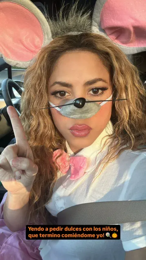 Shakira en Halloween 2024. Shakira en Halloween 2024.