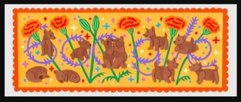 Doodle por el Día de los Muertos Doodle por el Día de los Muertos