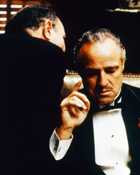 Imagen de Marlon Brando en El Padrino (1972) Imagen de Marlon Brando en El Padrino (1972)
