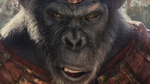 Imagen de una secuencia de El planeta de los simios: Nuevo reino. Imagen de una secuencia de El planeta de los simios: Nuevo reino.