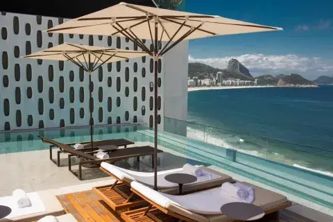 Rooftop en Río de Janeiro. Rooftop en Río de Janeiro.