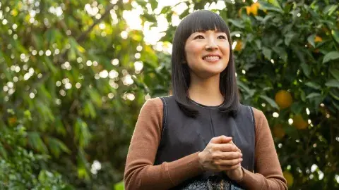 Imagen de ¡A despertar la felicidad!, con Marie Kondo. Imagen de ¡A despertar la felicidad!, con Marie Kondo.