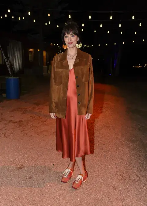 Dakota Jonhson en un evento en Colorado